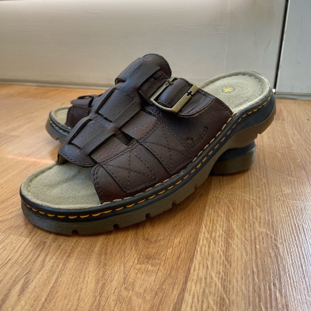 Dr Marten Brown Sandals!